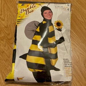 Amscan Bumble Bee Costume - Black and Yellow in the package.